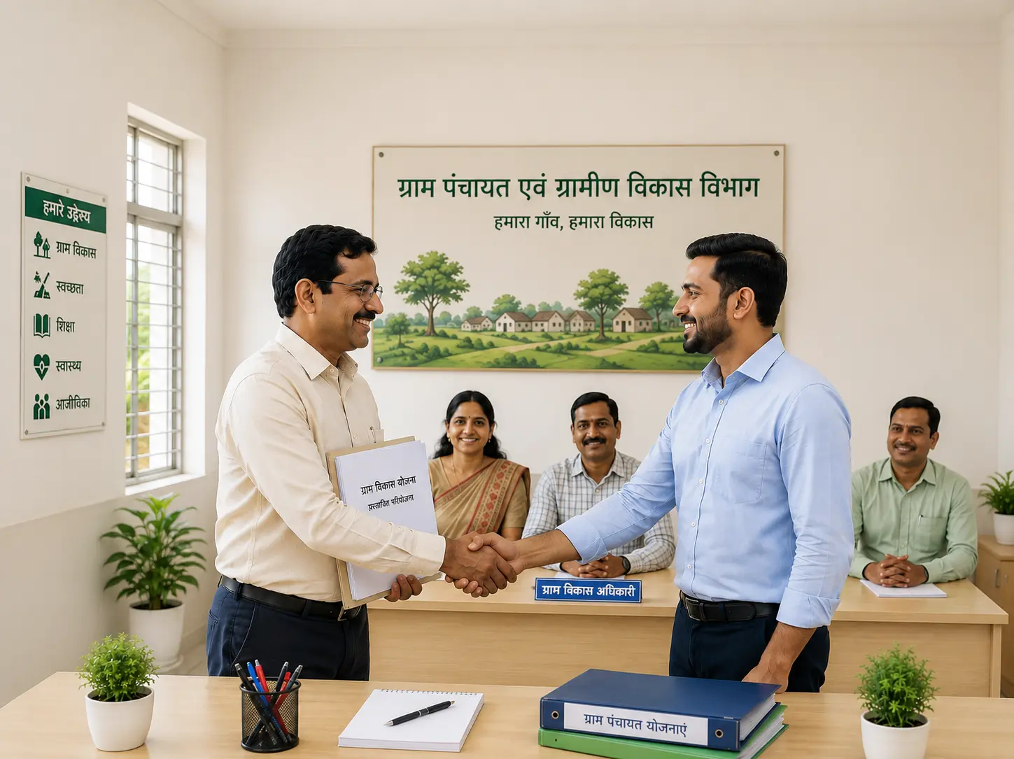 Workers supporting client operations